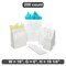 Extra-Large Plain White Kraft Shopping Bag 16" x 6" x 19 1/4"